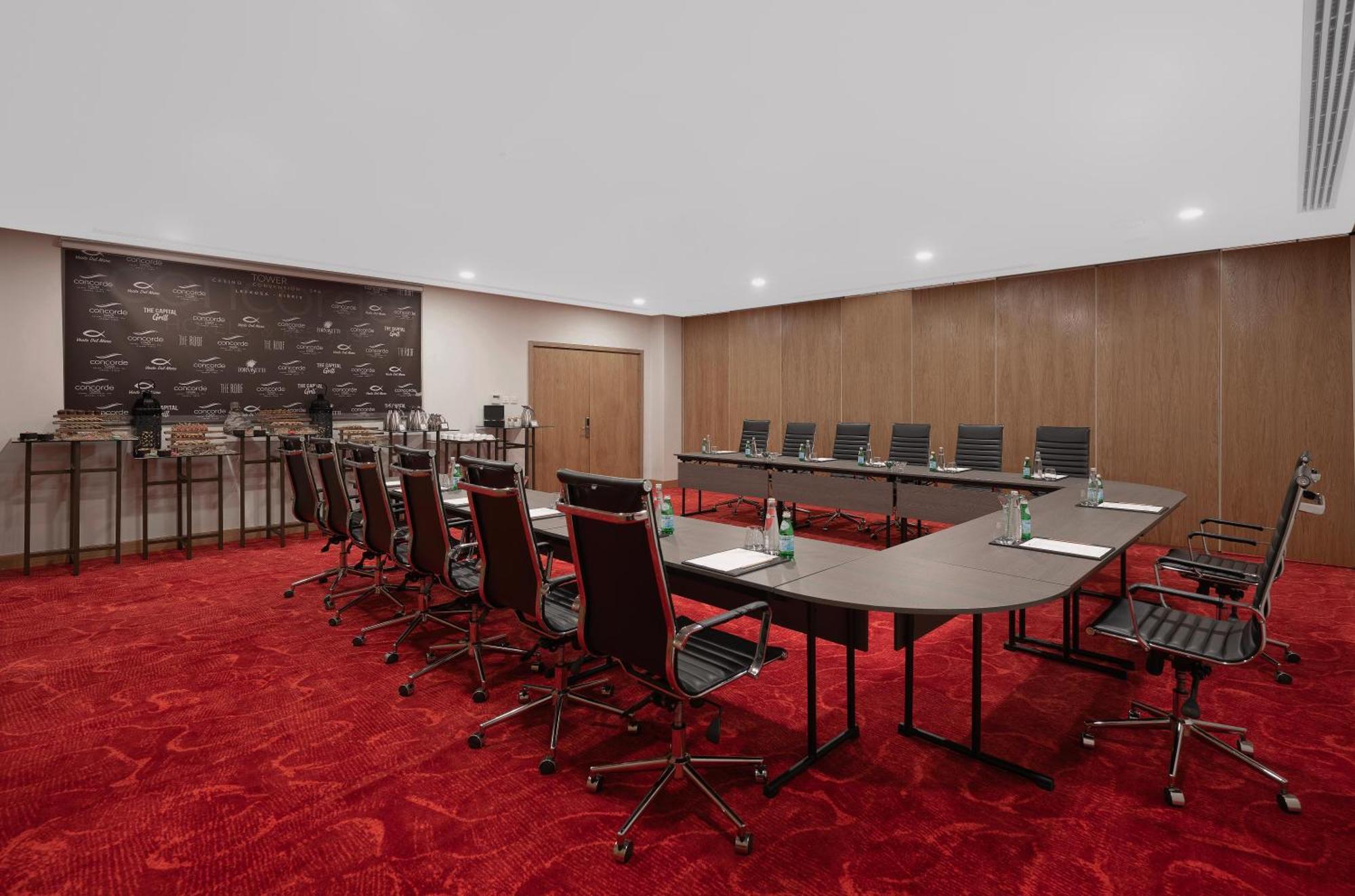 Concorde Tower Hotel & Casino Nicosia Ngoại thất bức ảnh Meeting room